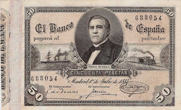 Ships, Bartolomé  Murillo, steam passenger train