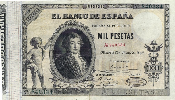 Boy, El Conde  Francisco de Cabarrus, caduceus