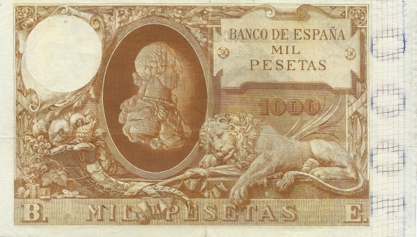 Cornucopia, King Carlos III, lion