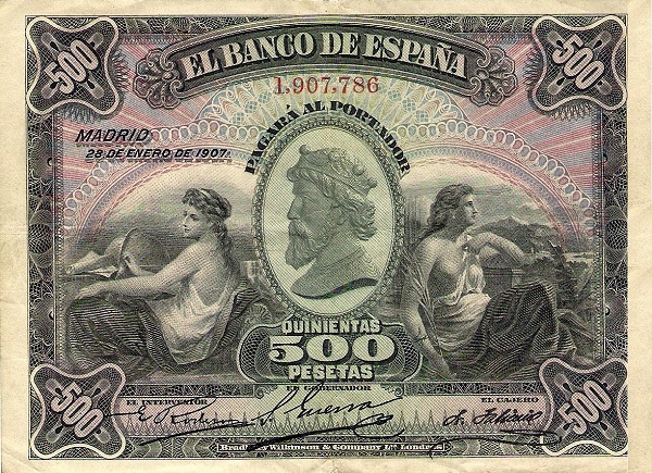  Allegorical women  leaning against portrait of king