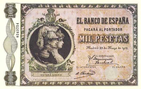 King Alfonso XIII and  Queen Victoria Eugenia