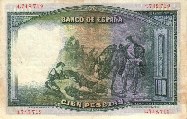  Painting by Casado del Alisal