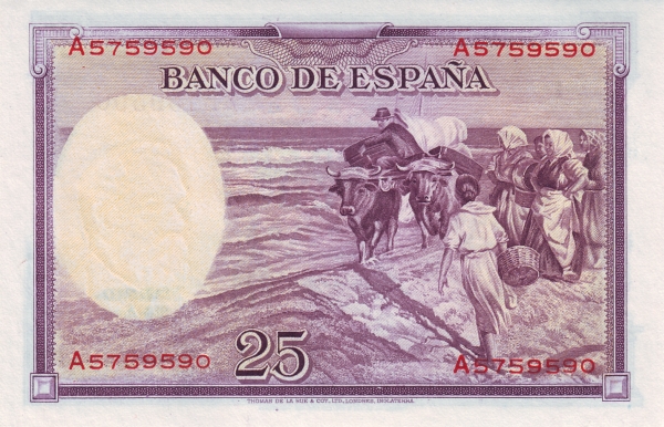  "Bueyes sacando la Barca" (by Joaquín Sorolla)