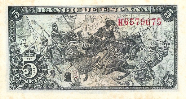  Spaniards fighting Moors