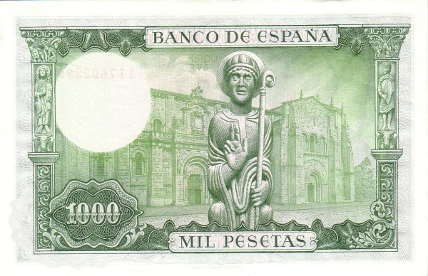  Real Basilica De San Isidoro (León);   stone sculpture of San Isidoro