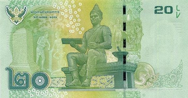  King Ramkhamhaeng the  Great on Manangkhasila Asana Throne; invention of the Thai script, Ramkhamhaeng stele