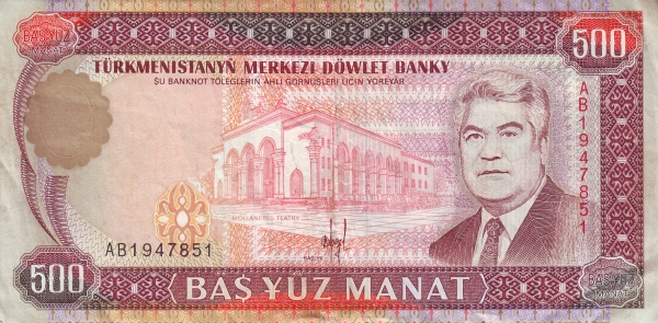   National  theatre (Aşğabat), President  Saparmurat Niyazov
