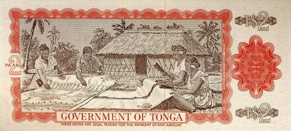  Women making Tapa  cloth