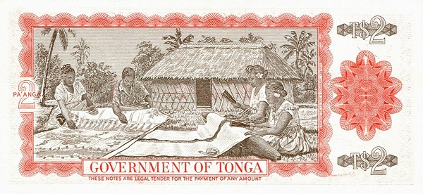 Women making Tapa  cloth