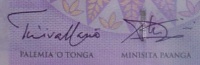 signatures: