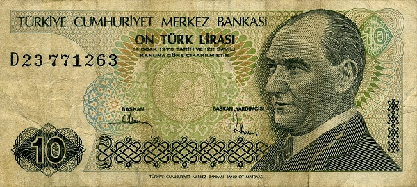 10 Türk Lirası