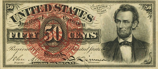 President Abraham  Lincoln, Treasury seal