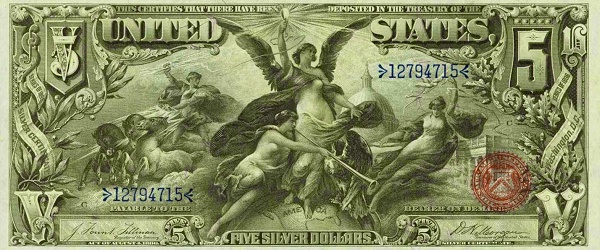  Allegorical figures  with "America" at center