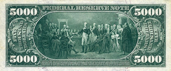George Washington resigning his commission