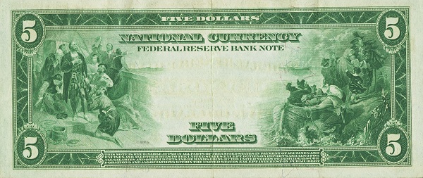 Columbus sighting land, Landing of the Pilgrims