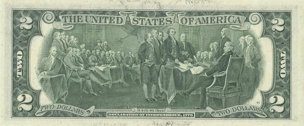  Signing of the Declaration of Independence  (painting by Trumbull)