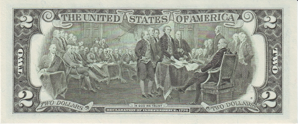  Signing of the Declaration of Independence  (painting by Trumbull)