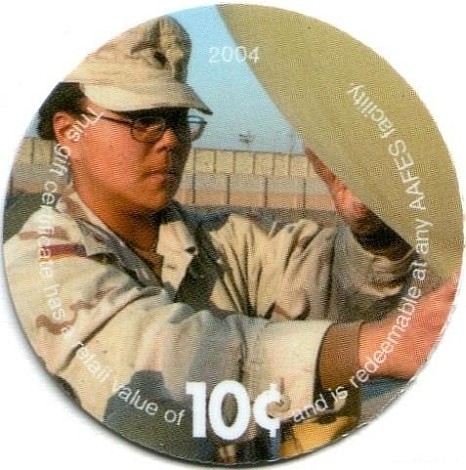 Soldier holding an  object