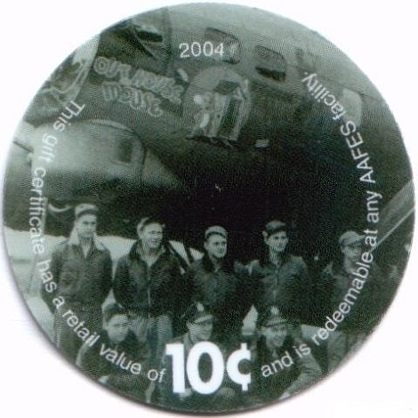 WWII crewmembers by  plane