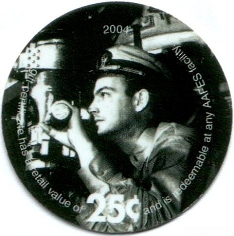 WWII era submarine  officer looking through periscope