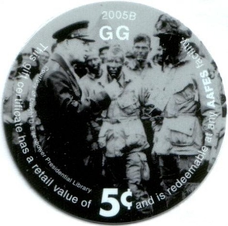 General Eisenhower  talking to 101st Airborne troops before the Normandy invasion