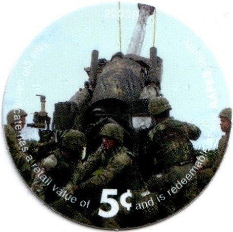 Soldiers around  artillery piece