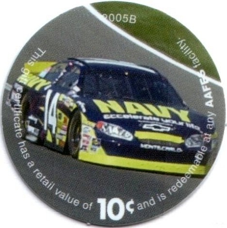 Navy NASCAR #14