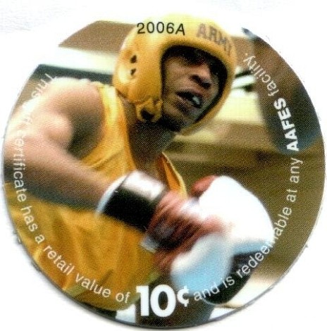 Army soldier boxing