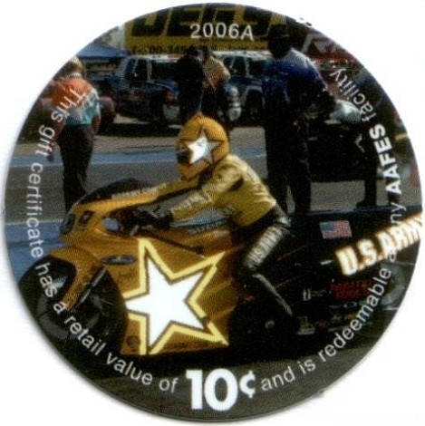 Army motorcycle racer