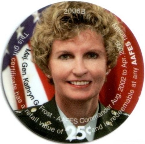 Major General Kathryn  D. Frost (AAFES Commander 2002-2006)