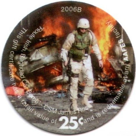 "Route Irish,  Baghdad Car Bomb" (photo  by CSM James Ross)