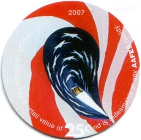 Spiraling U.S. Flag