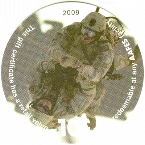 Soldiers on a rope