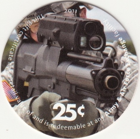 P-NEW 25 Cents