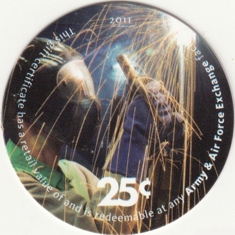 P-NEW 25 Cents