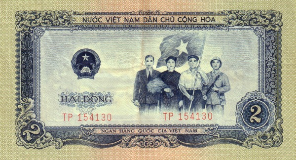  People with flag