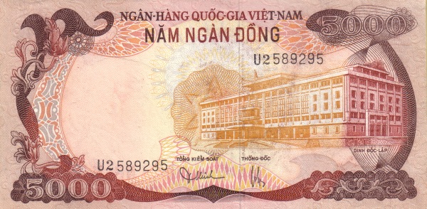  Palace of  Independence, Saigon